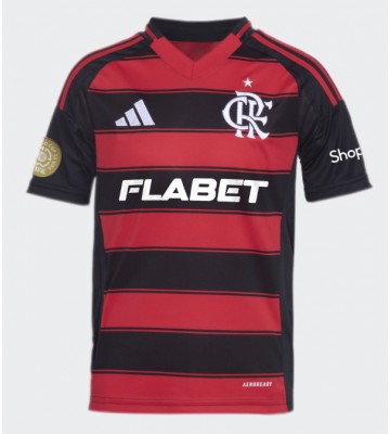 Flamengo Hjemmebanetrøje 2025-26 Kortærmet